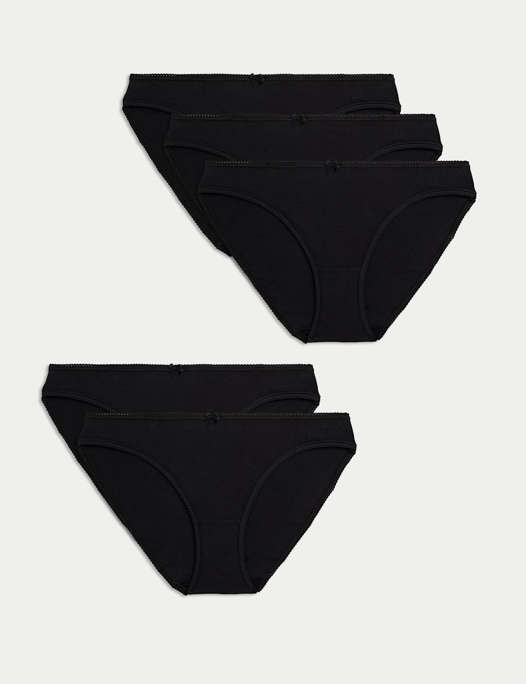 5pk Cotton Lycra® Bikini Knickers 3 of 5