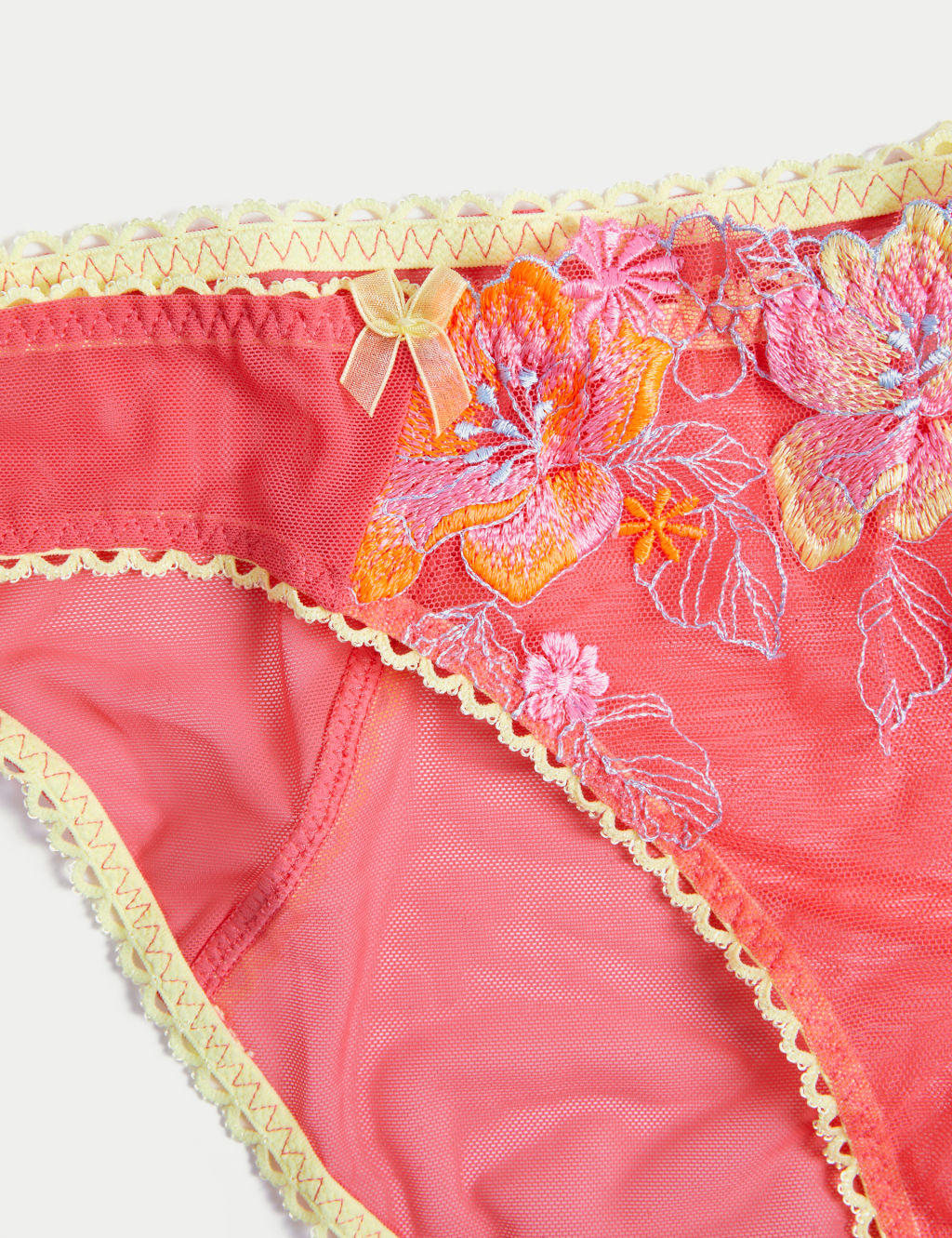 Josefine Embroidered High Leg Knickers 5 of 5