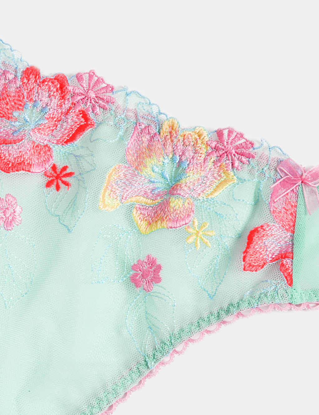 Josefine Embroidered High Leg Knickers 6 of 6