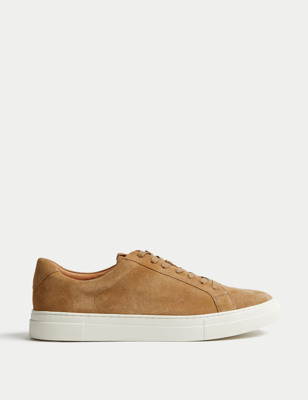 Suede Lace Up Trainers with Freshfeet™ 4 of 5