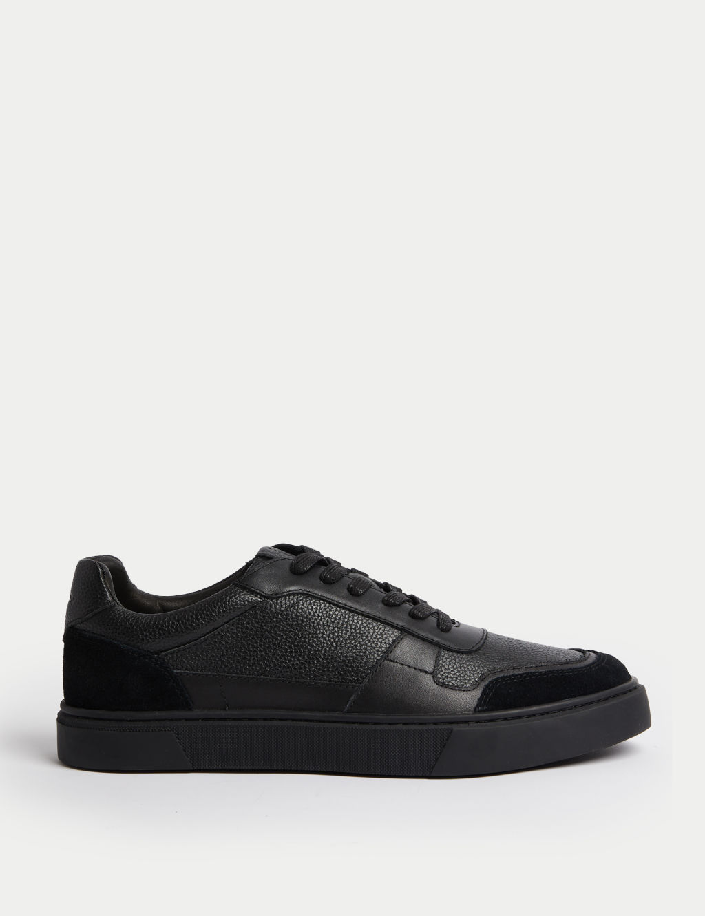 Leather Lace Up Trainers with Freshfeet™