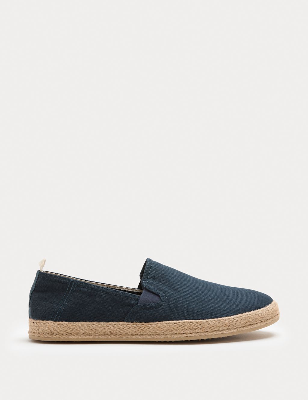 M&S Canvas Espadrilles - 8 - Navy