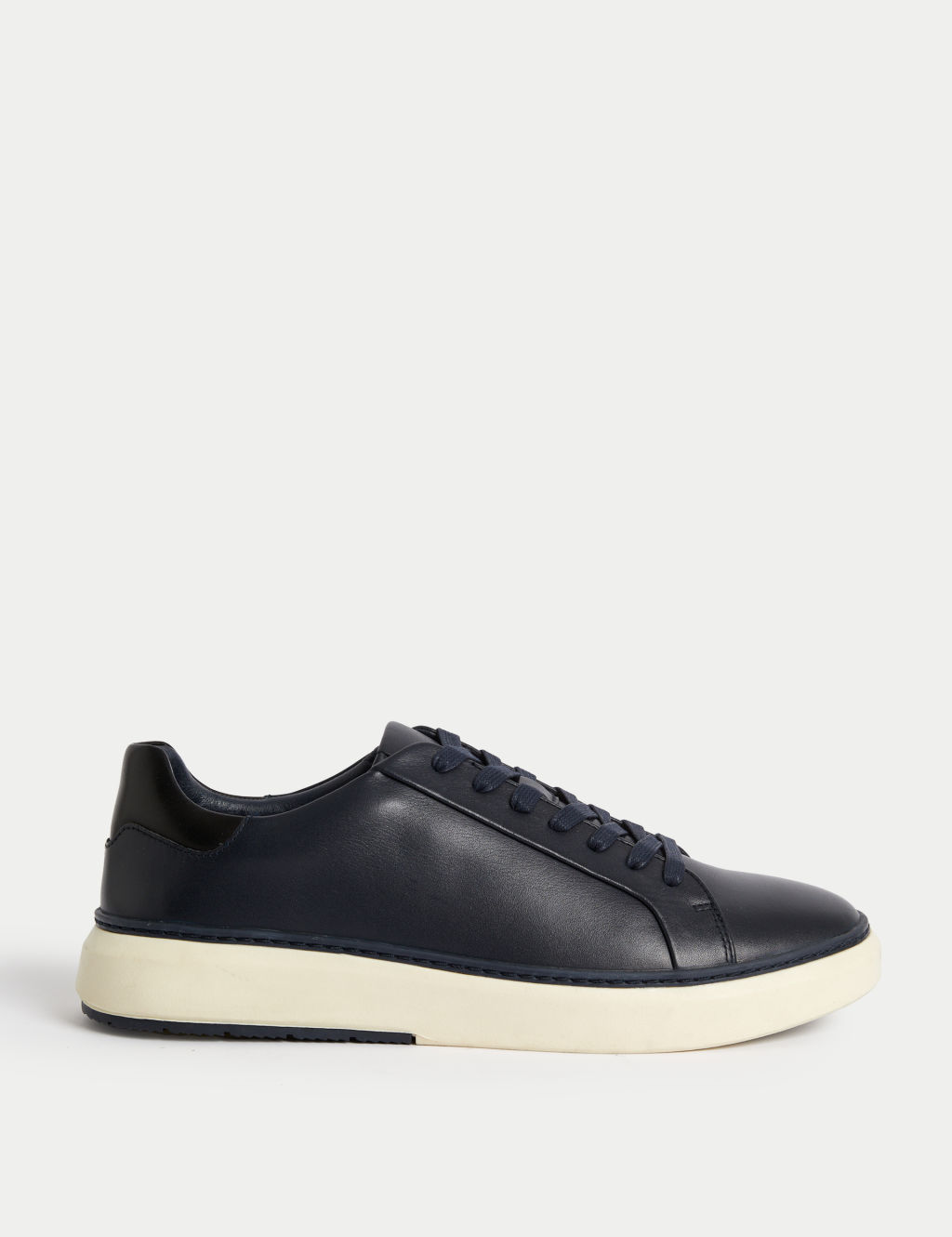 Airflex™ Leather Lace Up Trainers