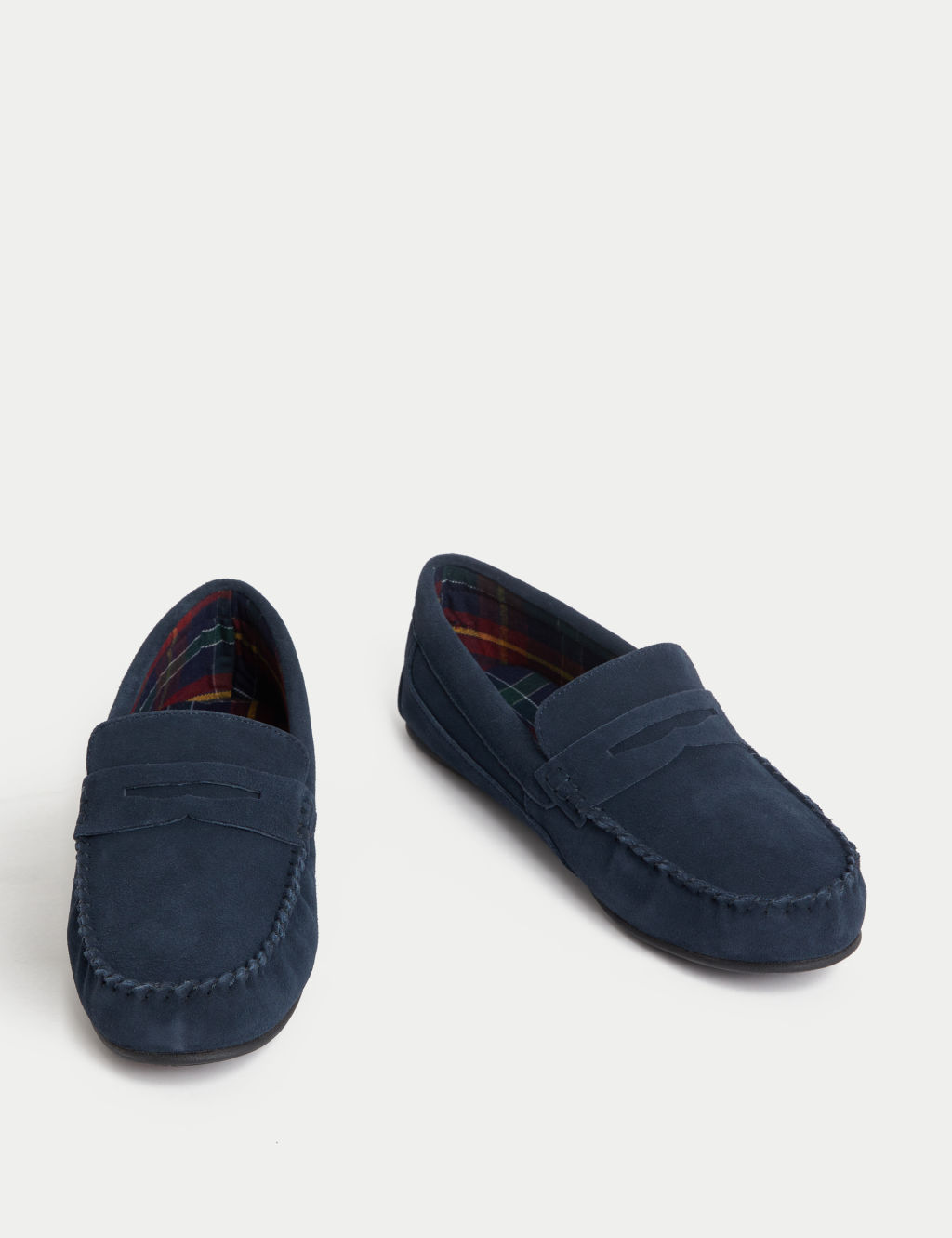 Suede Slippers with Freshfeet™