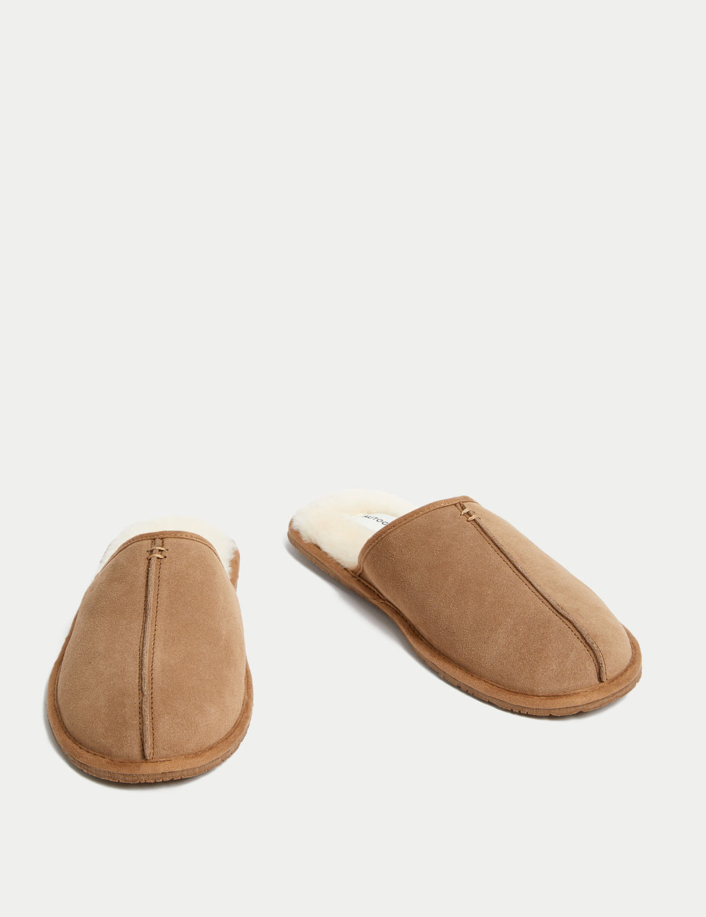 Suede Mule Slippers with Freshfeet™ 1 of 4