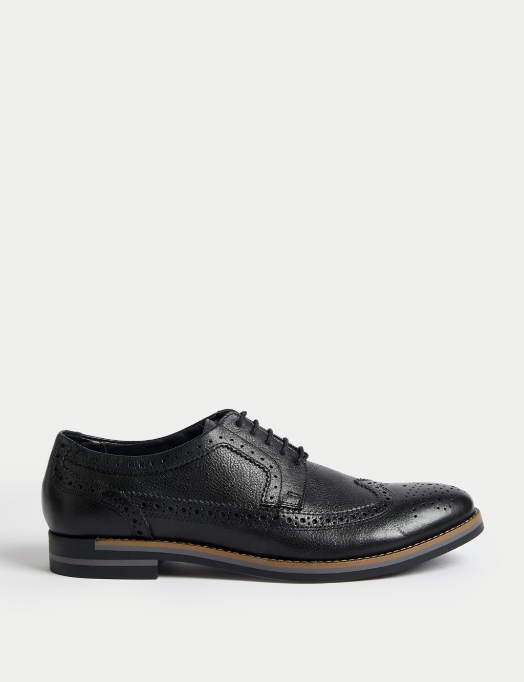 Leather Trisole Brogues