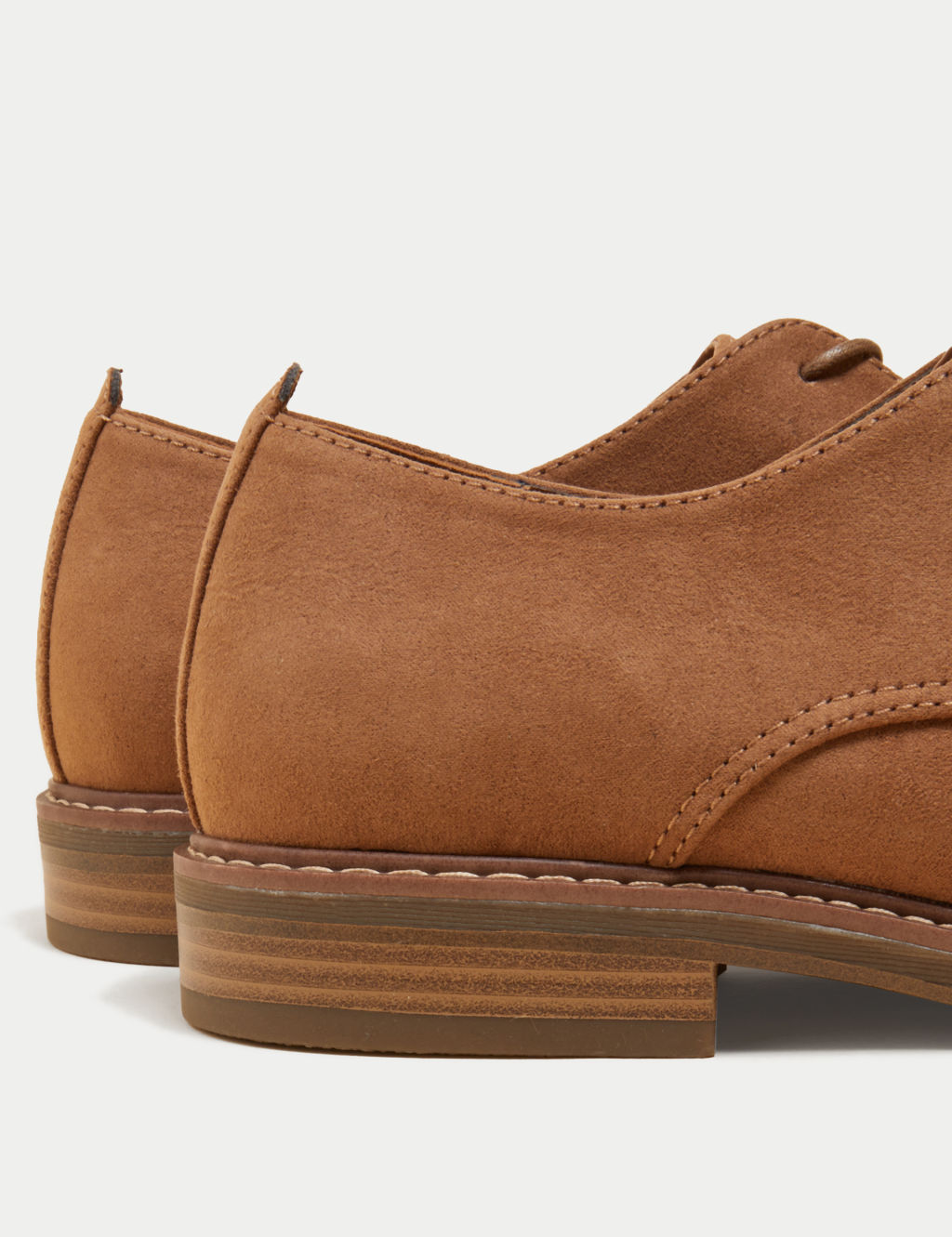 Suedette Derby Shoes 1 of 5