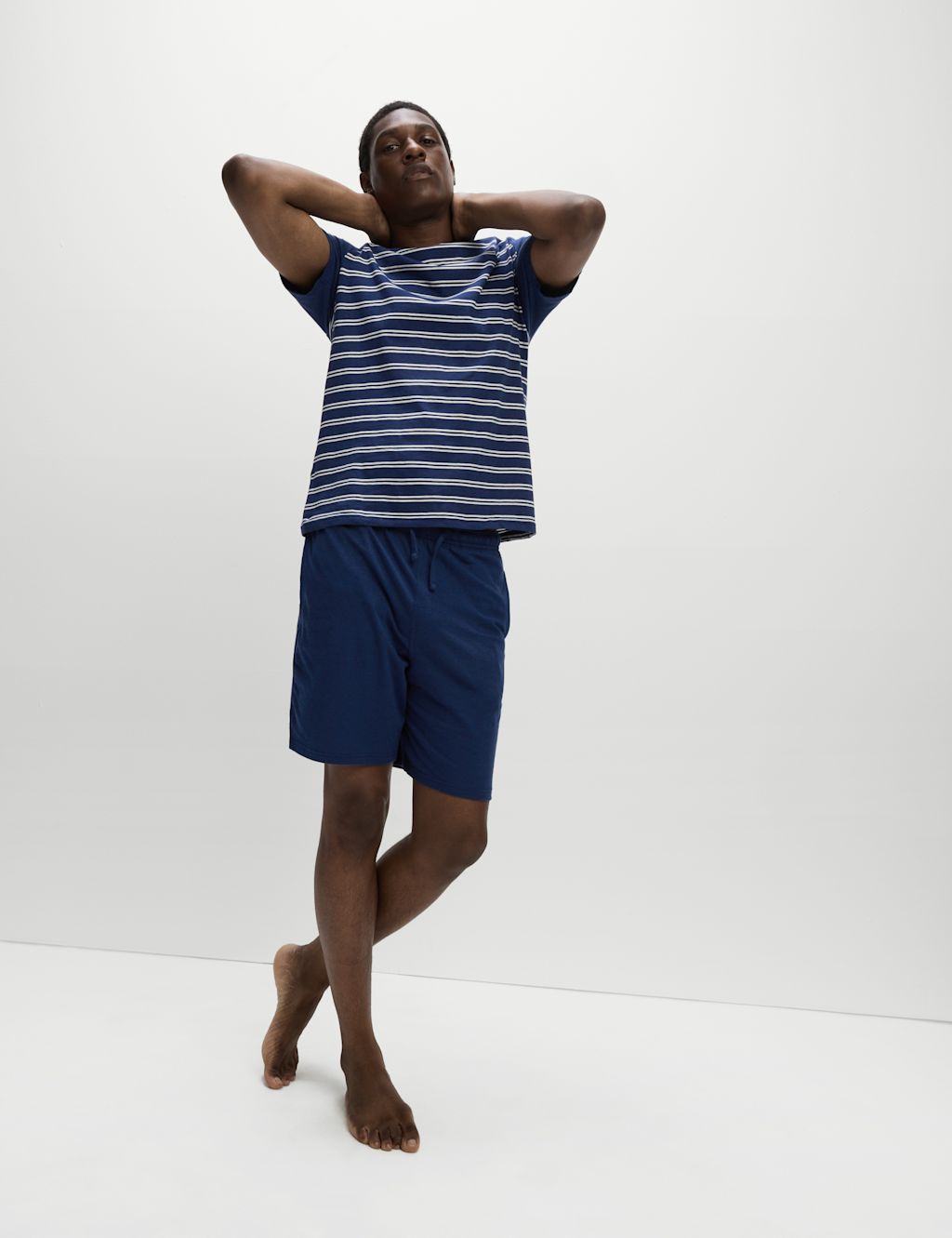 Pure Cotton Striped Pyjama Set