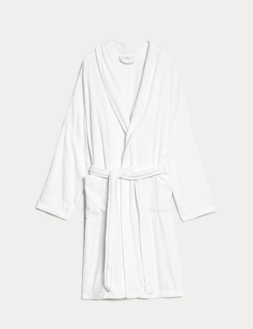 Pure Cotton Towelling Dressing Gown M&S Collection M&S
