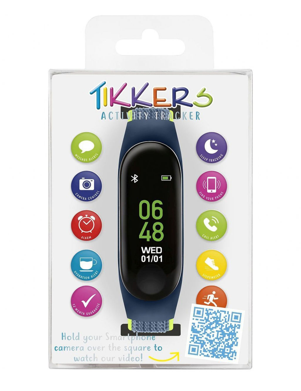 Tikkers Activity Tracker Smartwatch Tikkers M&S