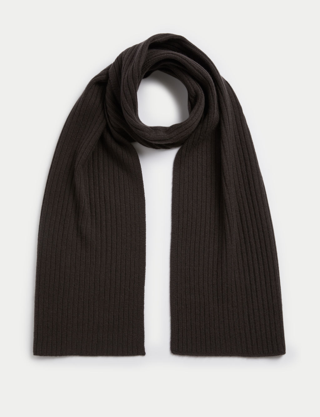 Pure Cashmere Knitted Scarf