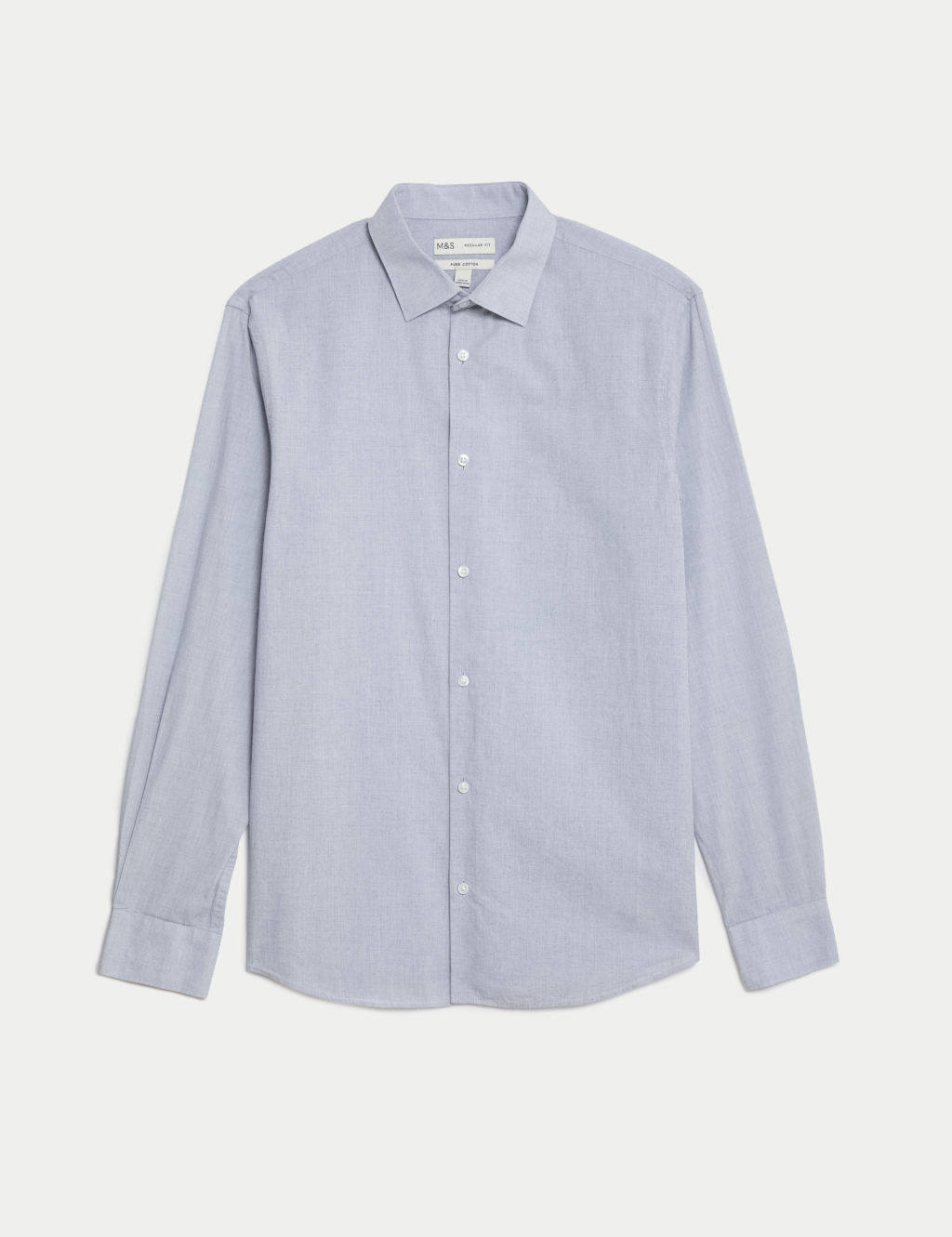 Regular Fit Pure Cotton Textured Shirt 1 of 4