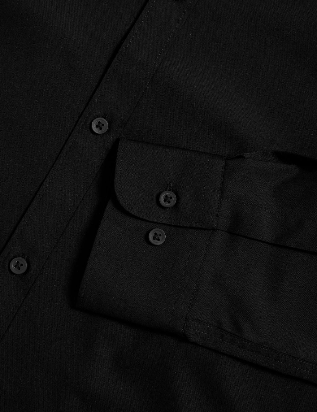 Slim Fit Easy Iron Cotton Blend Shirt 4 of 4