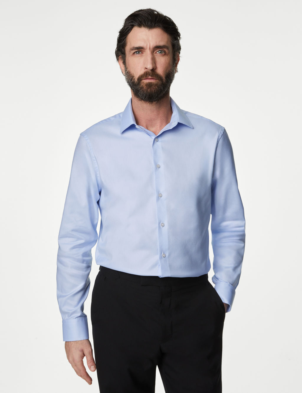 Regular Fit Luxury Cotton Twill Shirt