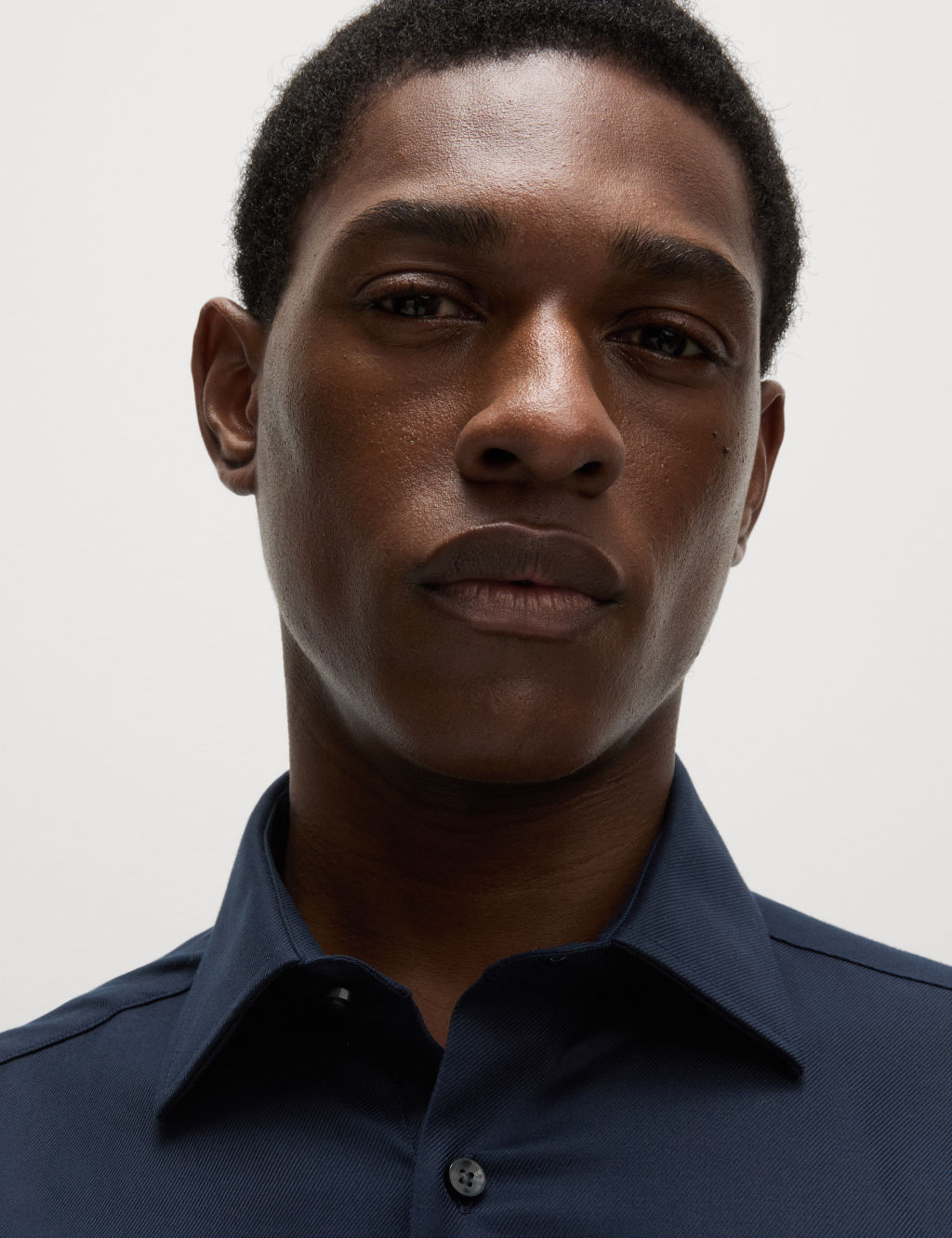 Slim Fit Luxury Cotton Twill Shirt