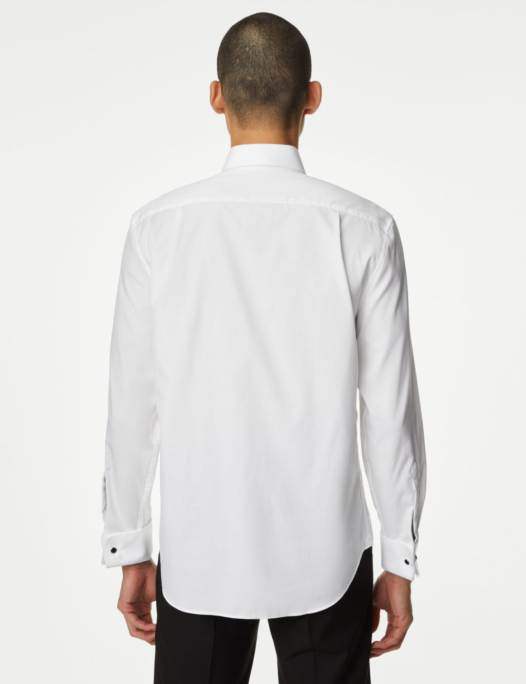 Regular Fit Luxury Cotton Double Cuff Dress Shirt 8 of 9