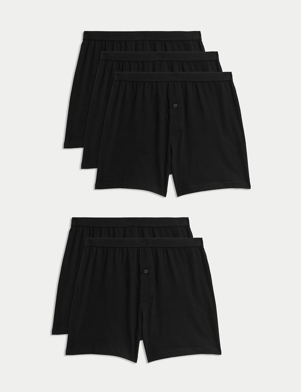 5pk Pure  Cotton Cool & Fresh™ Jersey Boxers 3 of 3