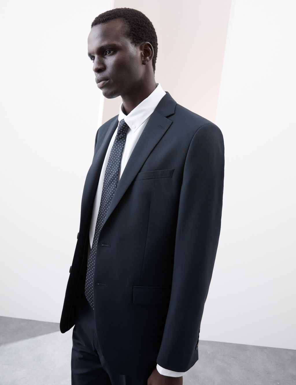 Tailored Fit Performance Suit Jacket