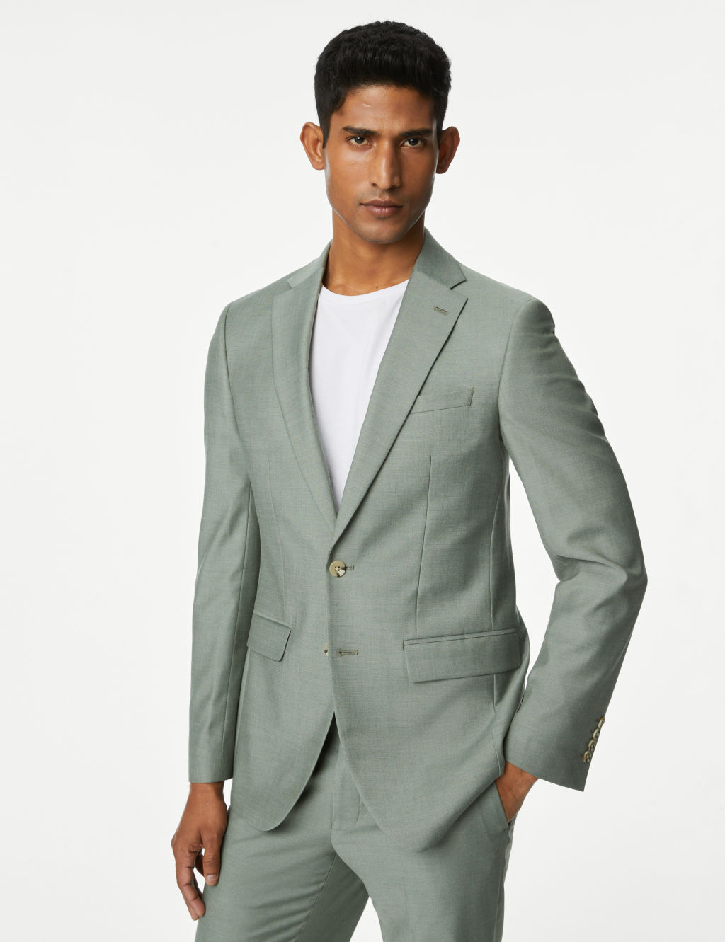 Slim Fit Stretch Suit Jacket