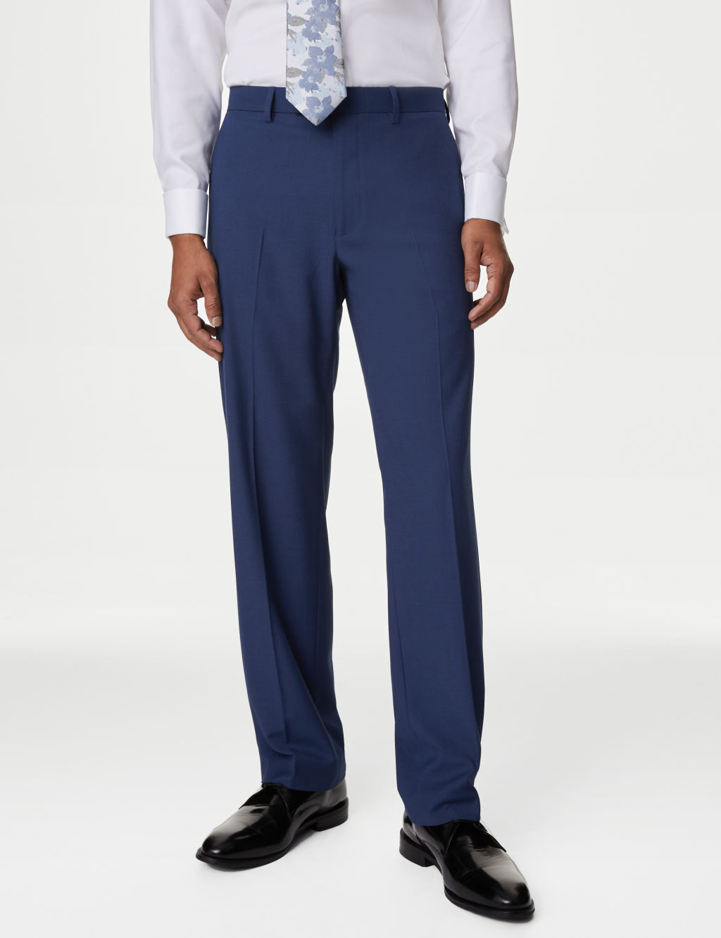 Regular Fit Stretch Suit Trousers