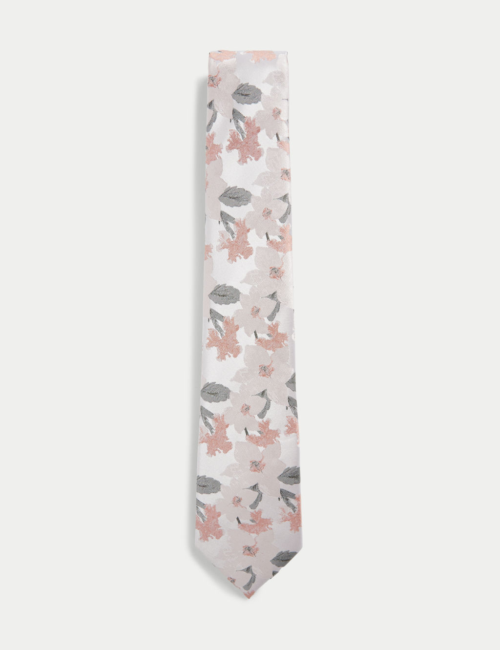 Printed Floral Pure Silk Tie 1 of 2