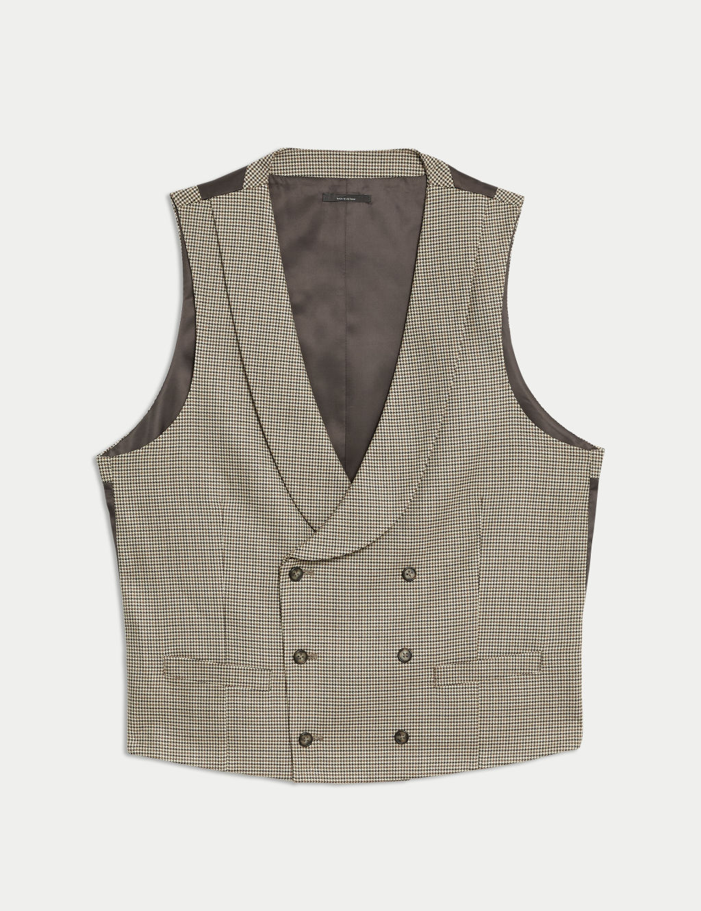 Puppytooth Stretch Waistcoat 1 of 7