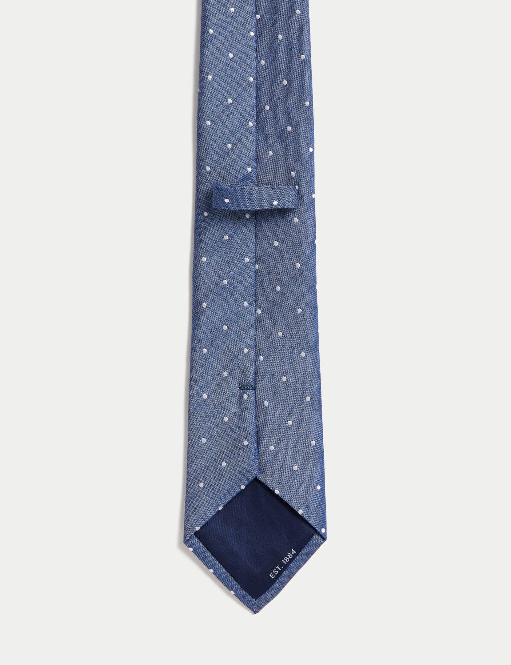 Polka Dot Silk Rich Tie 2 of 2