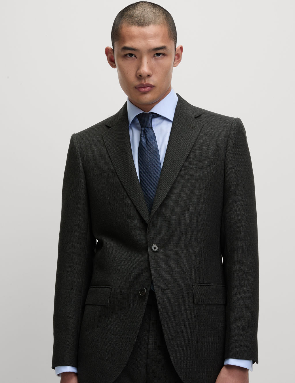 Regular Fit Pure Wool Suit Jacket