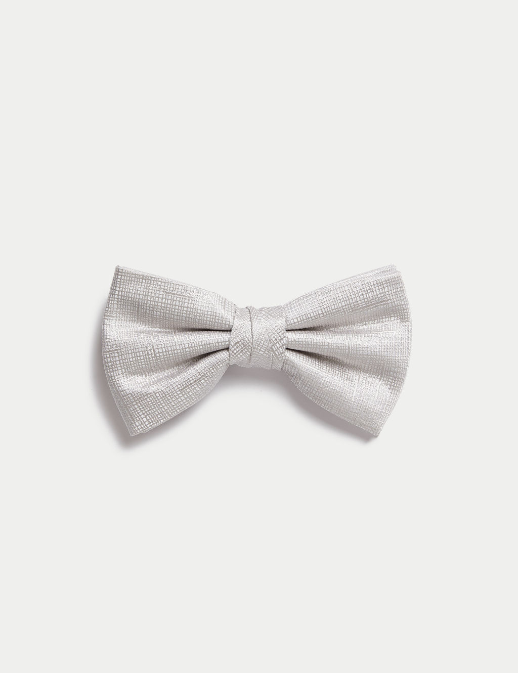 Textured Pure Silk Bow Tie 2 of 2