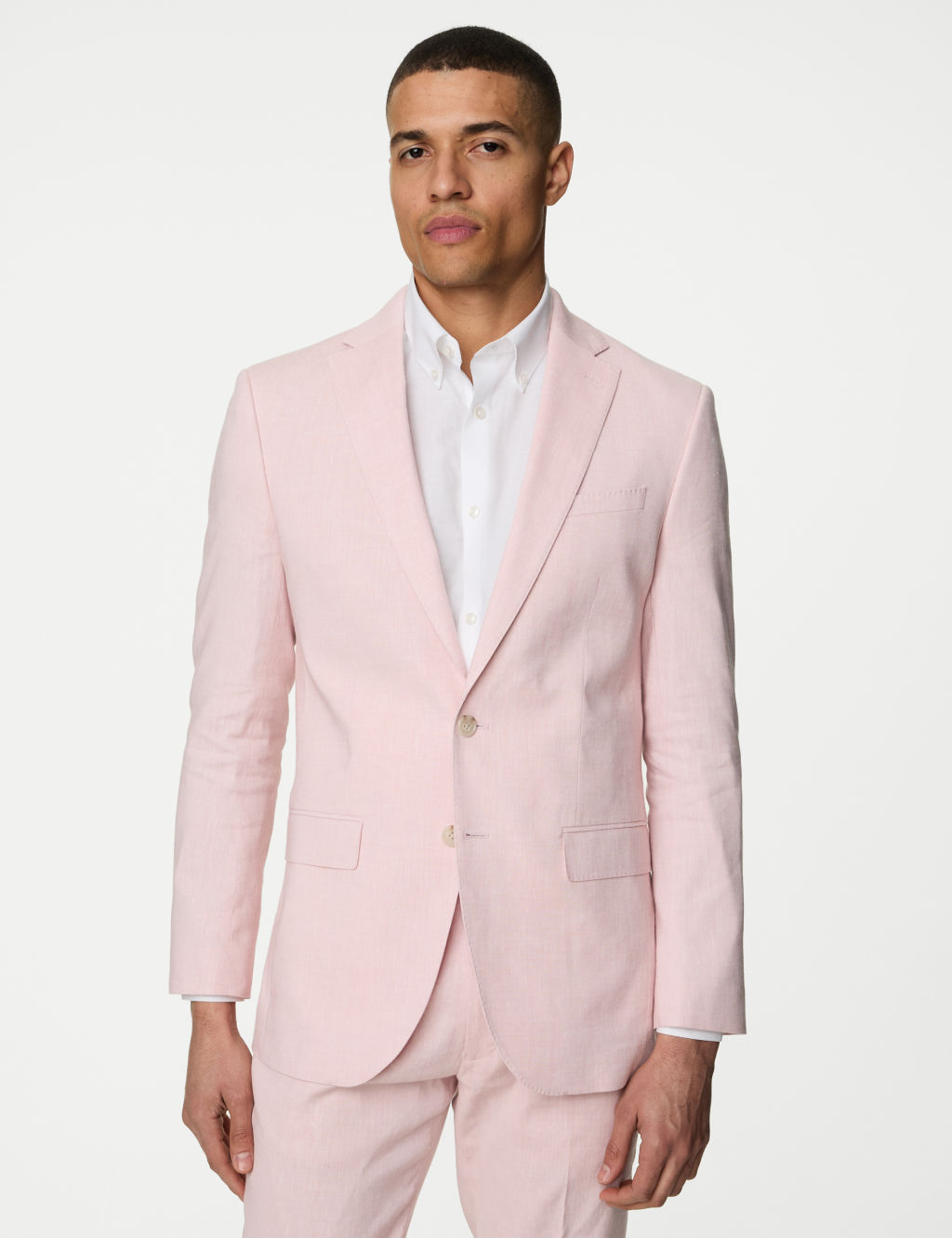 Tailored Fit Italian Linen Miracle™ Suit Jacket