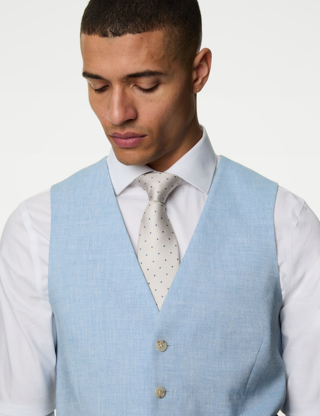 Italian Linen Miracle™ Waistcoat