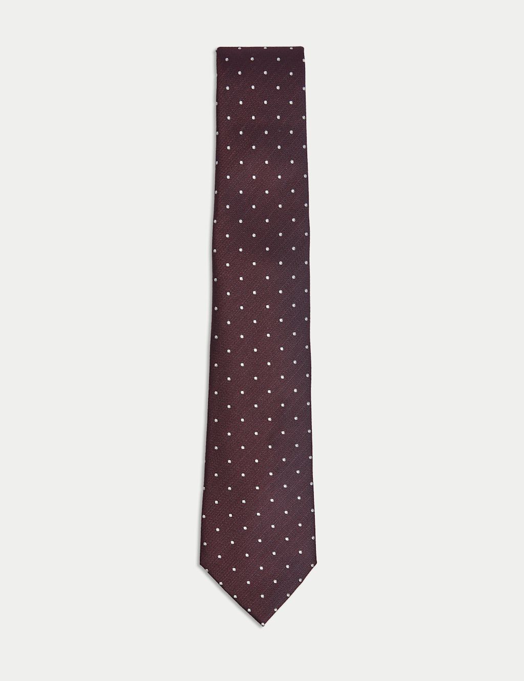 Pure Silk Polka Dot Tie