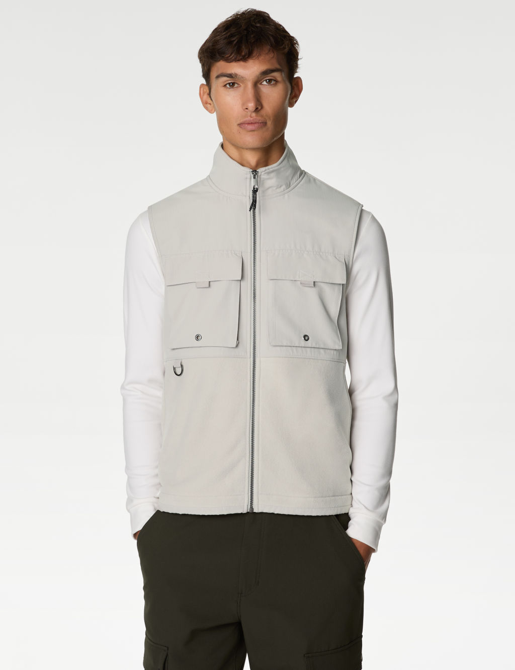 Pocketed Ripstop Fleece Gilet