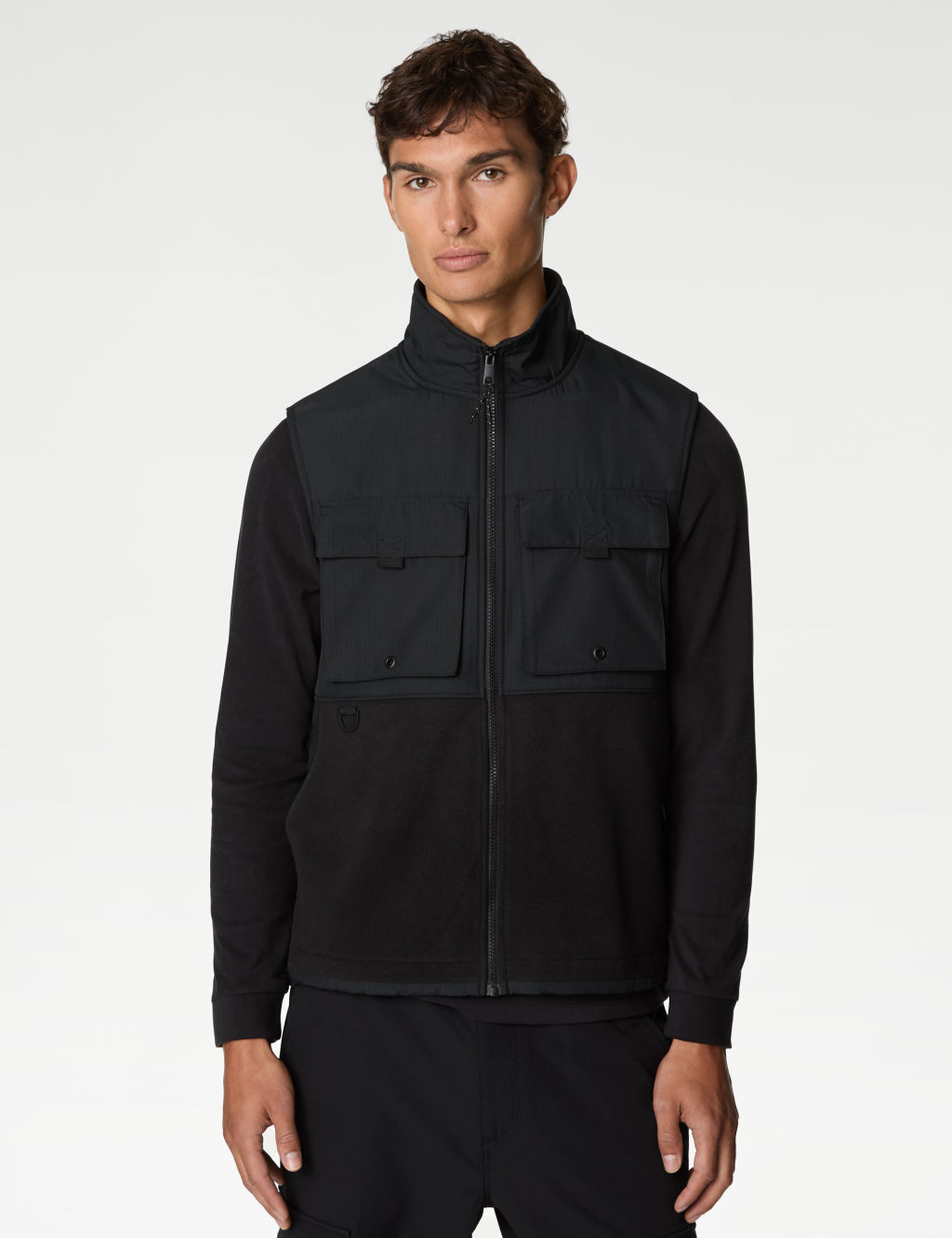 Pocketed Ripstop Fleece Gilet