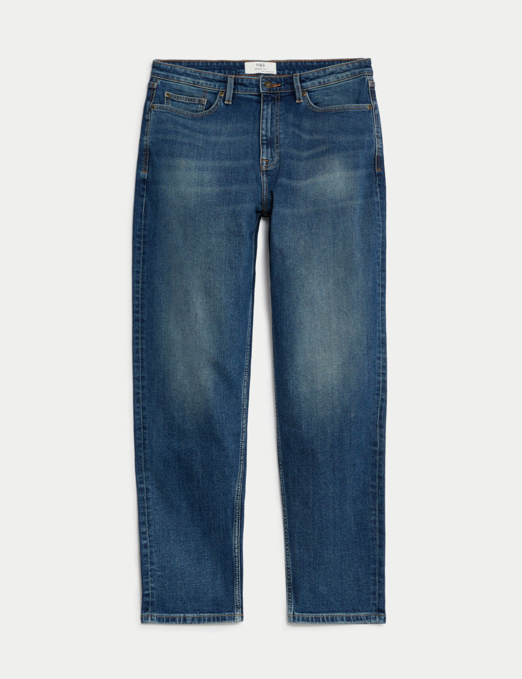 Relaxed Tapered Vintage Wash Jeans