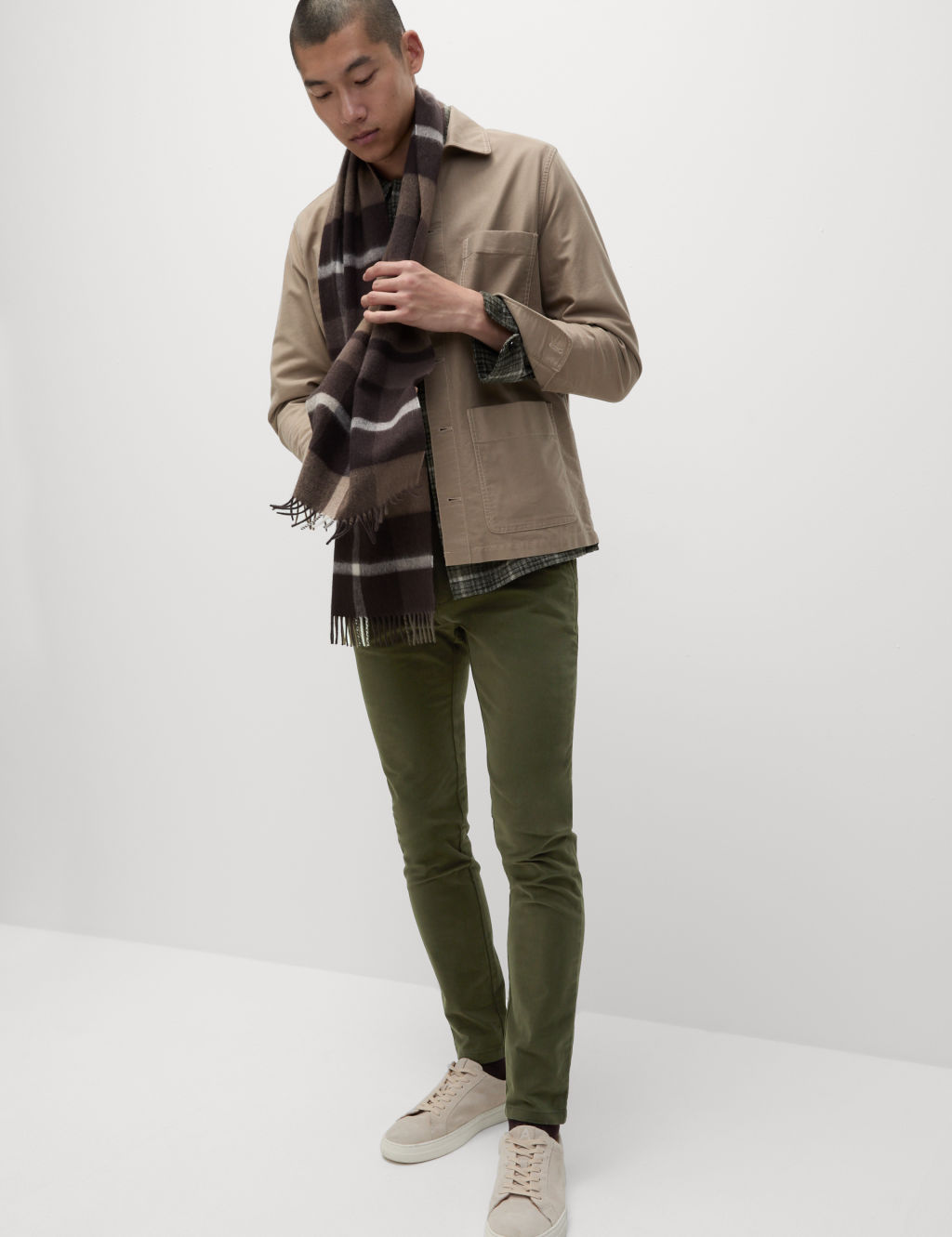 Skinny Fit Stretch Chinos