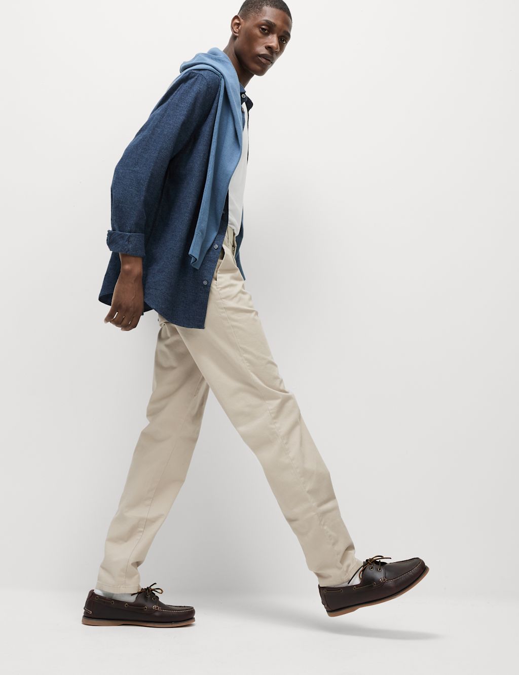 Regular Fit Stretch Chinos