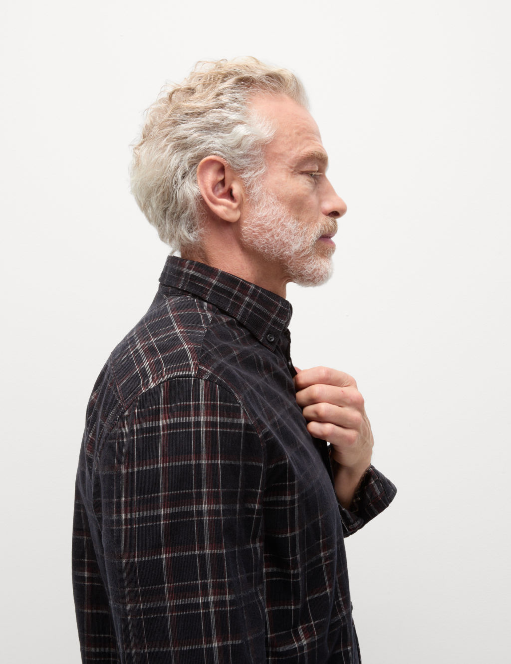 Corduroy Check Shirt