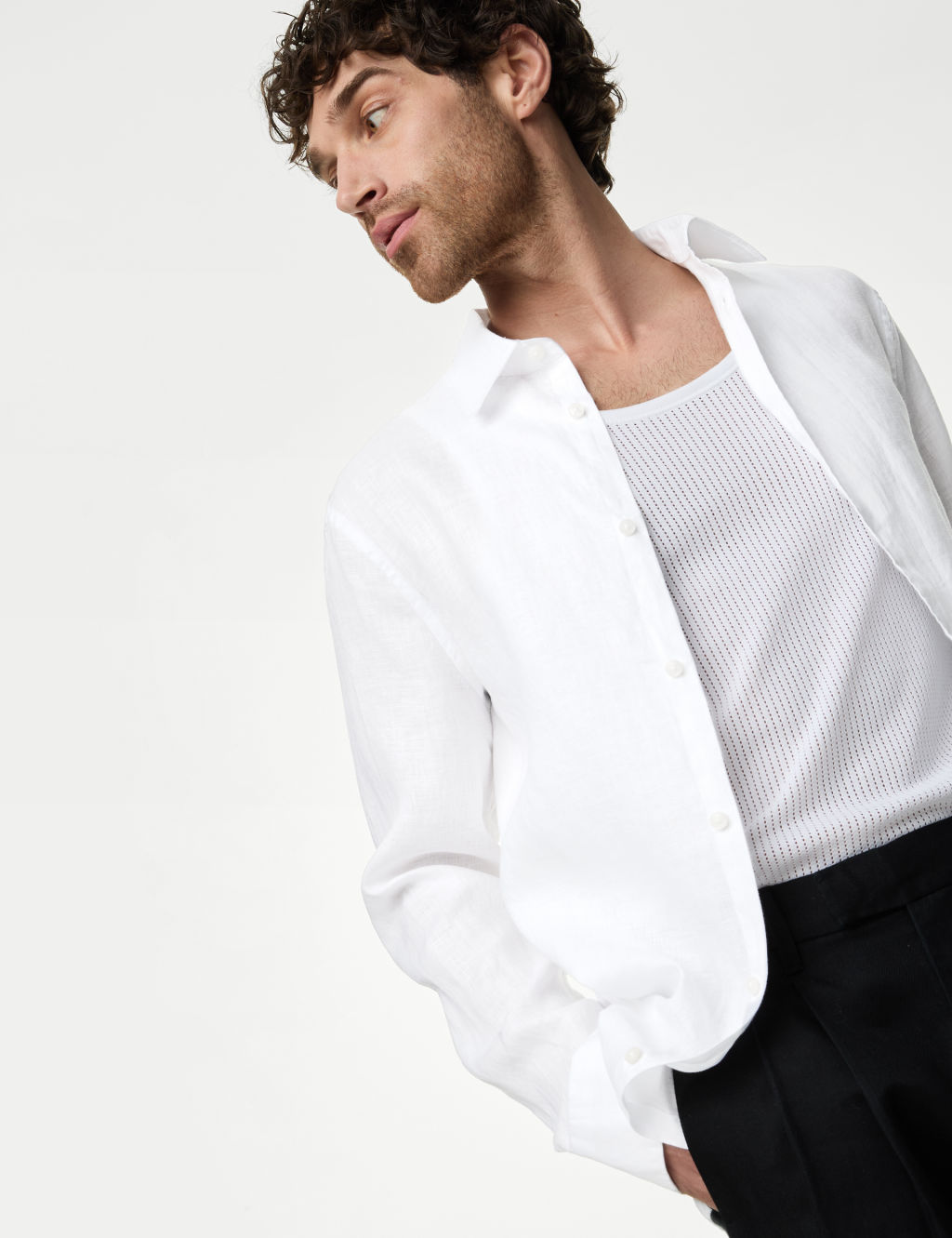 Pure Linen Regular Fit Shirt