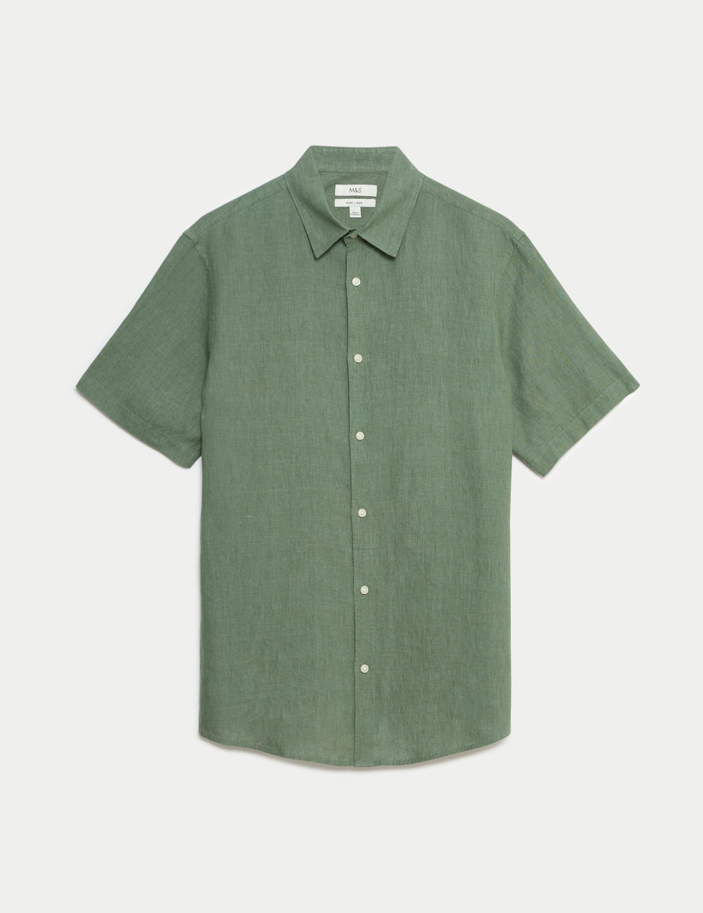 Easy Iron Pure Linen Shirt 1 of 5