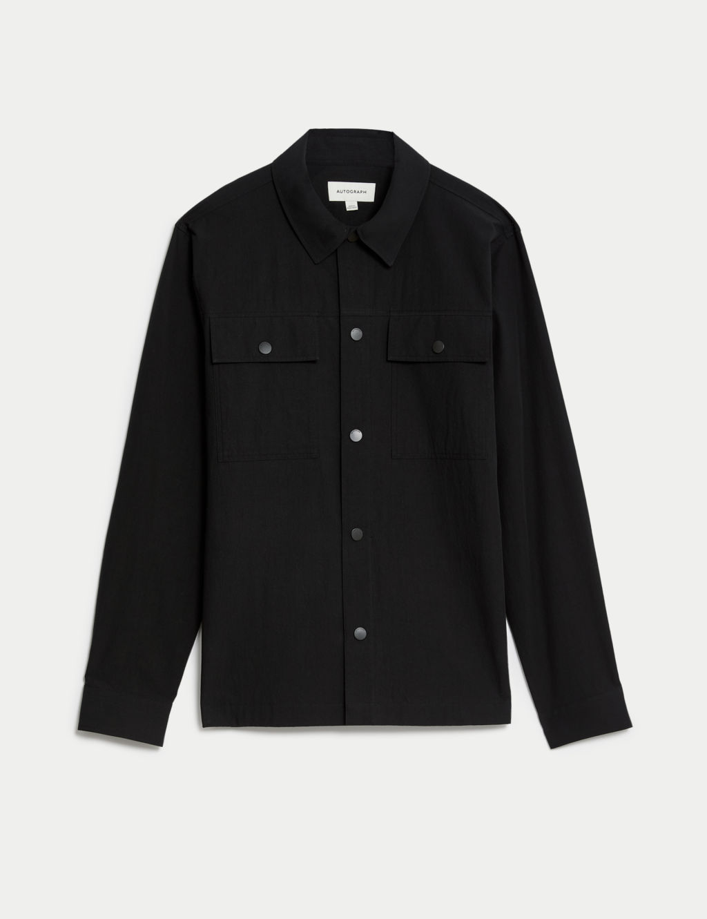 Pure Cotton Overshirt with Stormwear™ 1 of 6