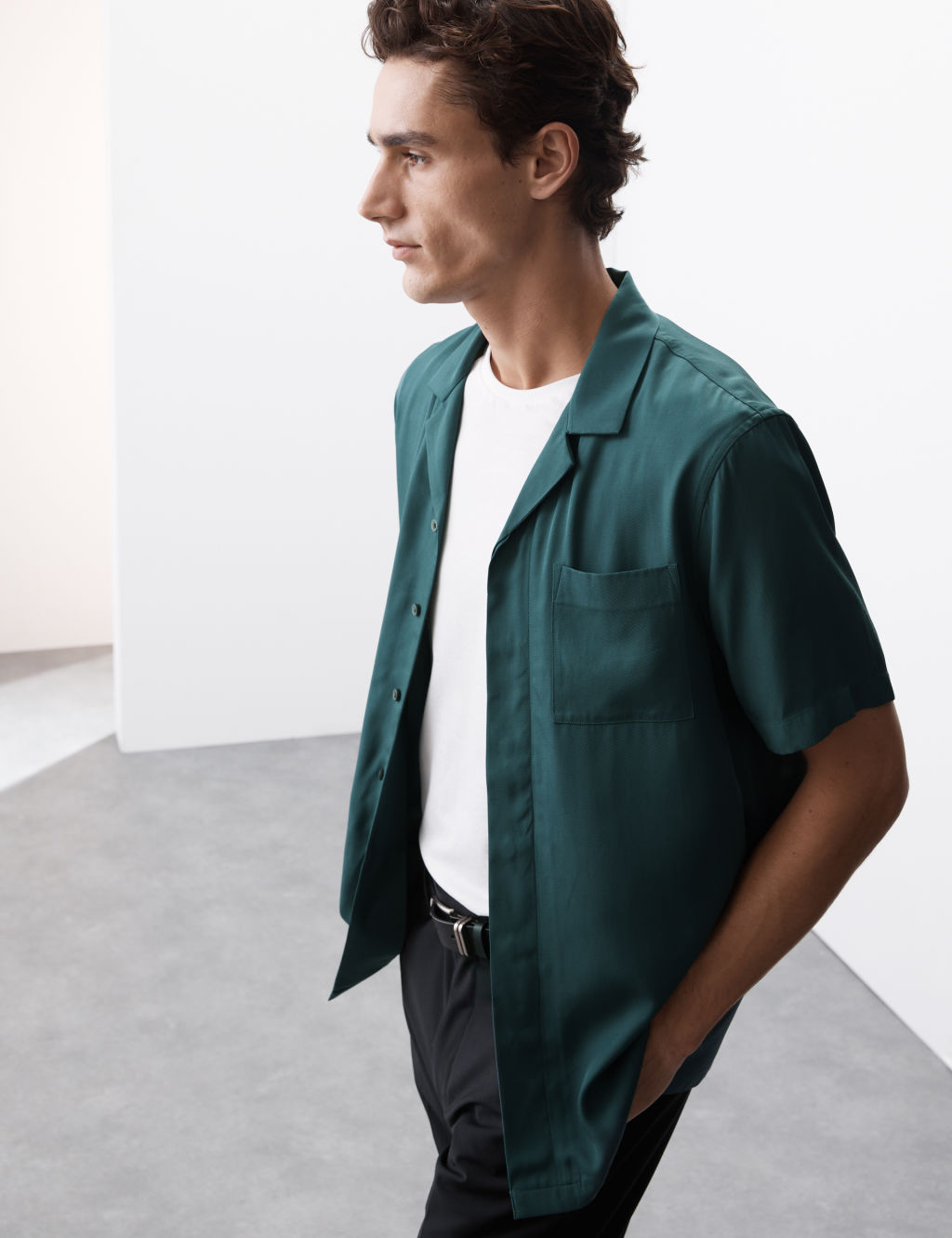 Cuban Collar Shirt