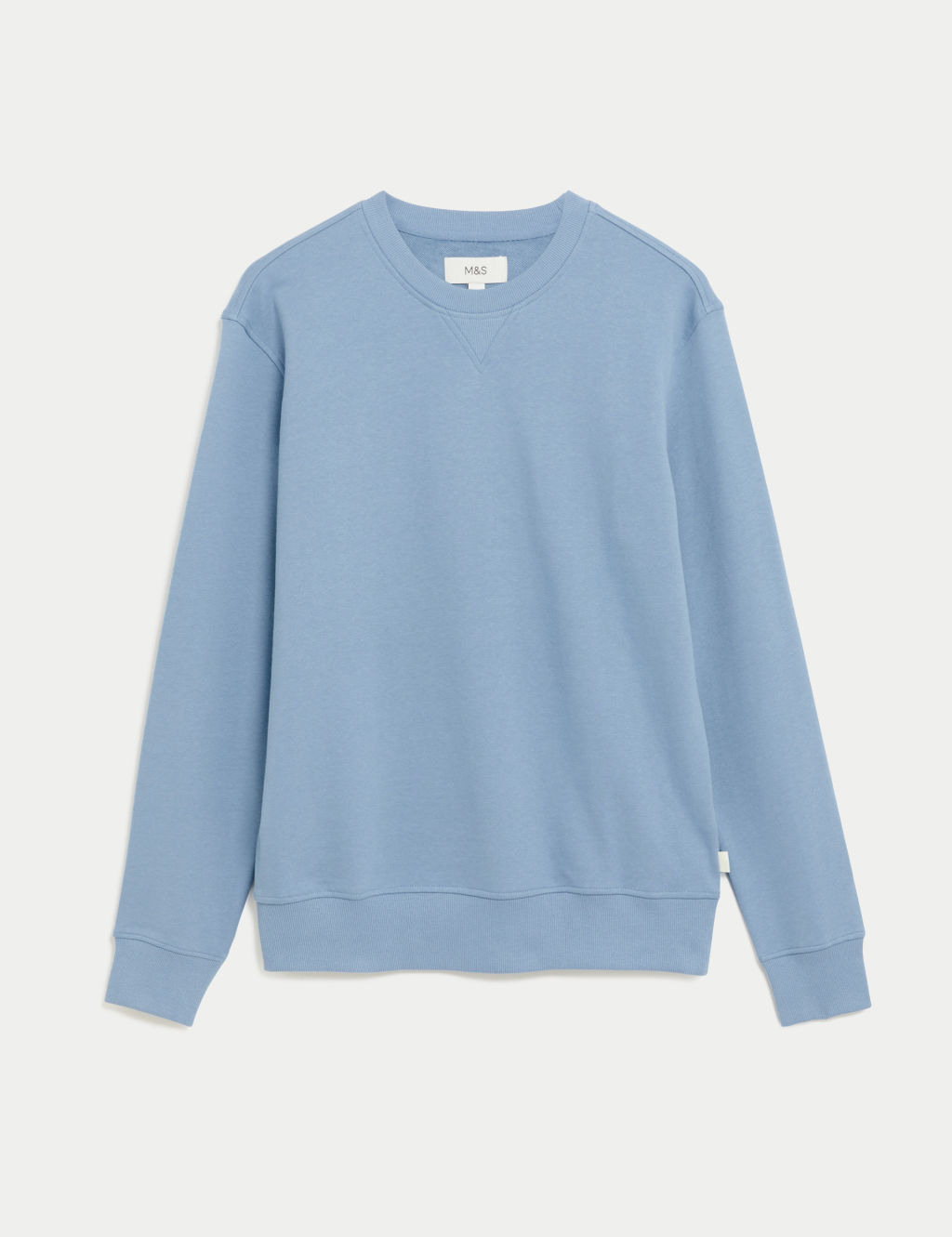 Pure Cotton Crew Neck Sweatshirt