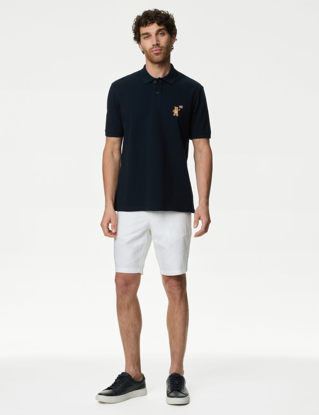 Pure Cotton Spencer Bear™ Polo Shirt 2 of 6