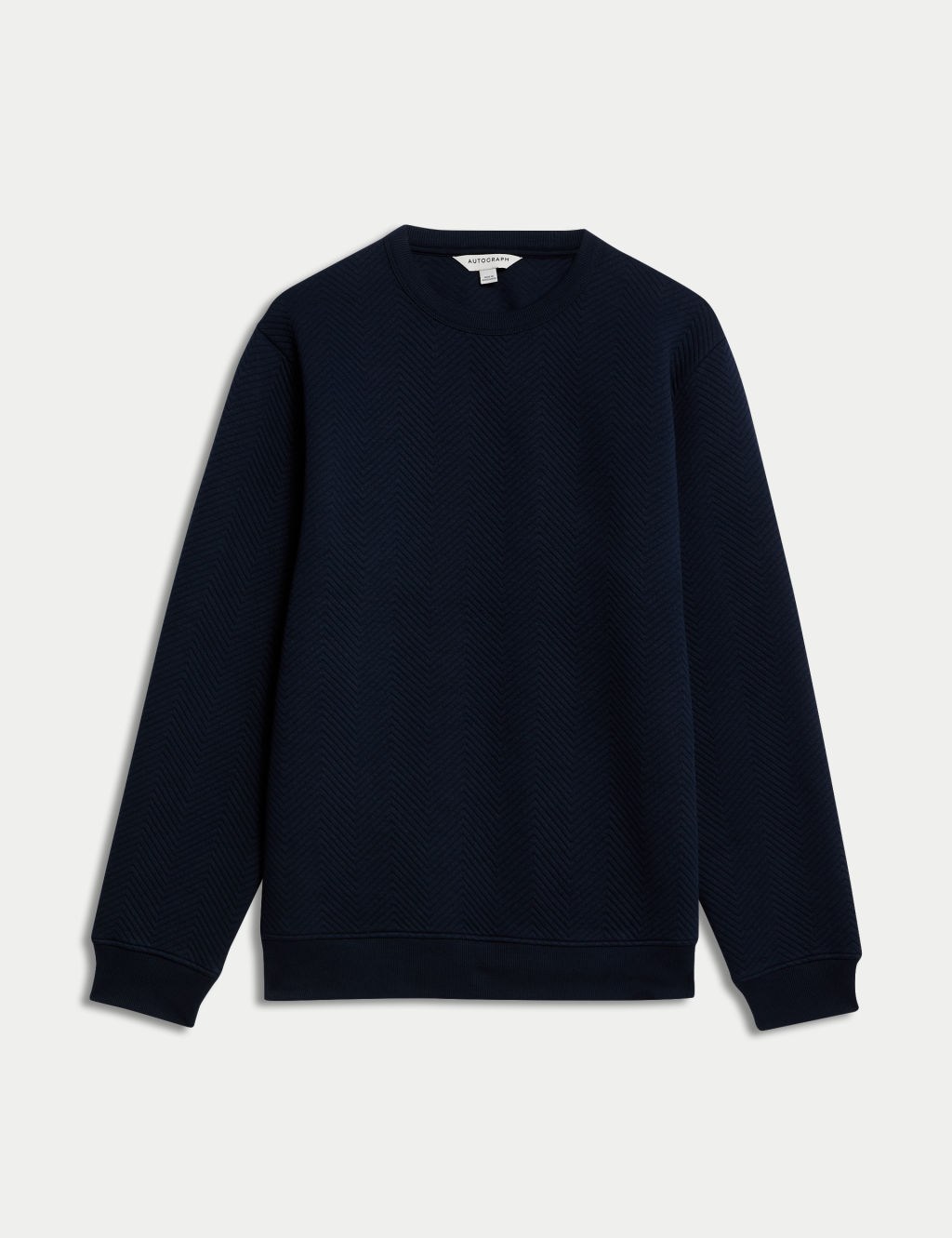 Cotton Rich Crew Neck Sweatshirt