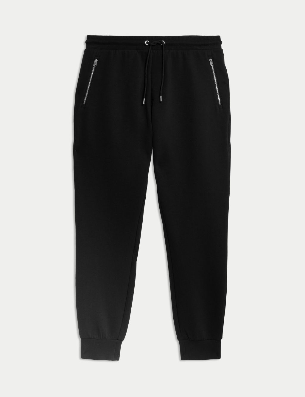 Regular Fit Cotton Rich Cuffed Joggers