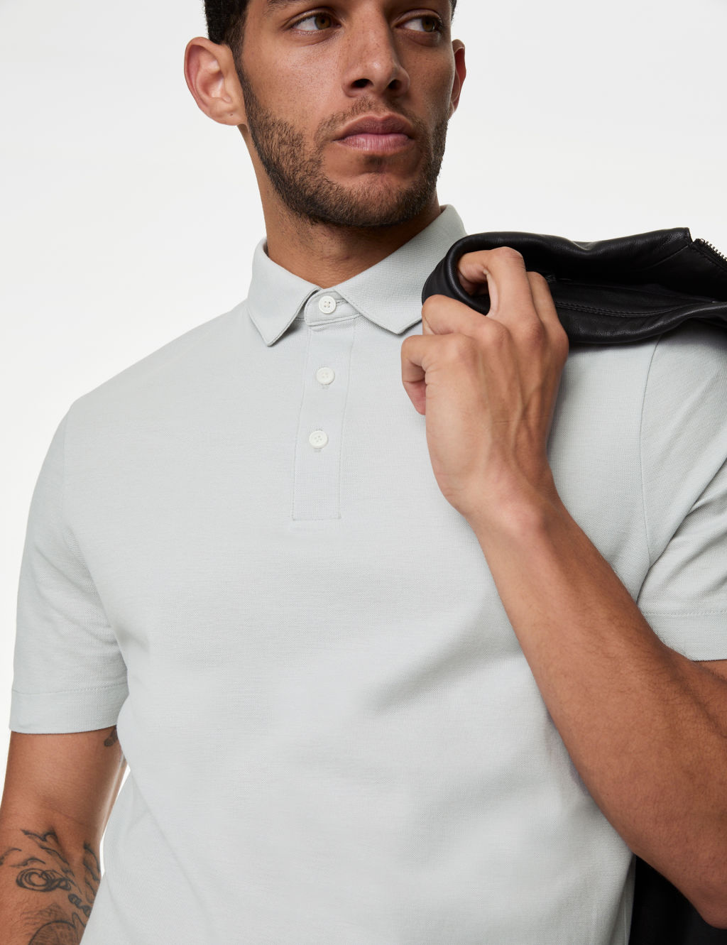 Pure Cotton Polo Shirt