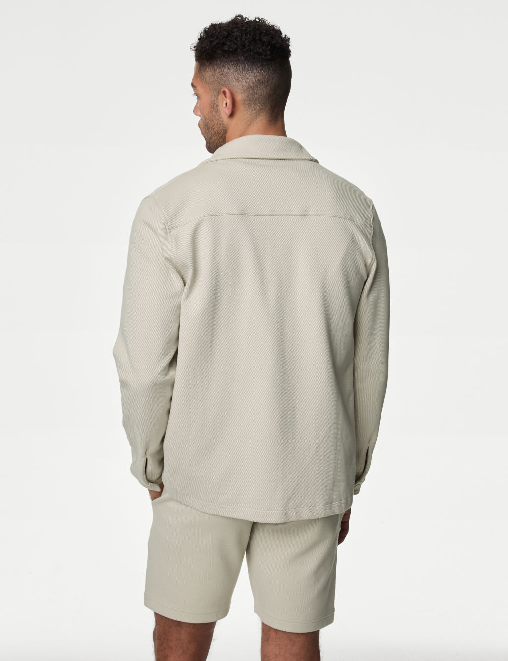 Cotton Rich Textured Overshirt 5 of 6