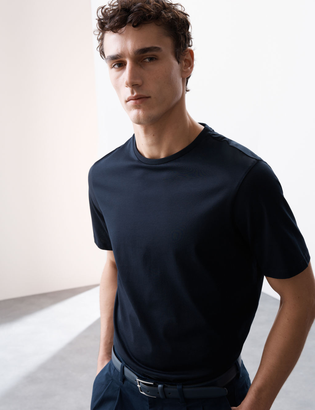 Pure Supima® Cotton Crew Neck T-shirt