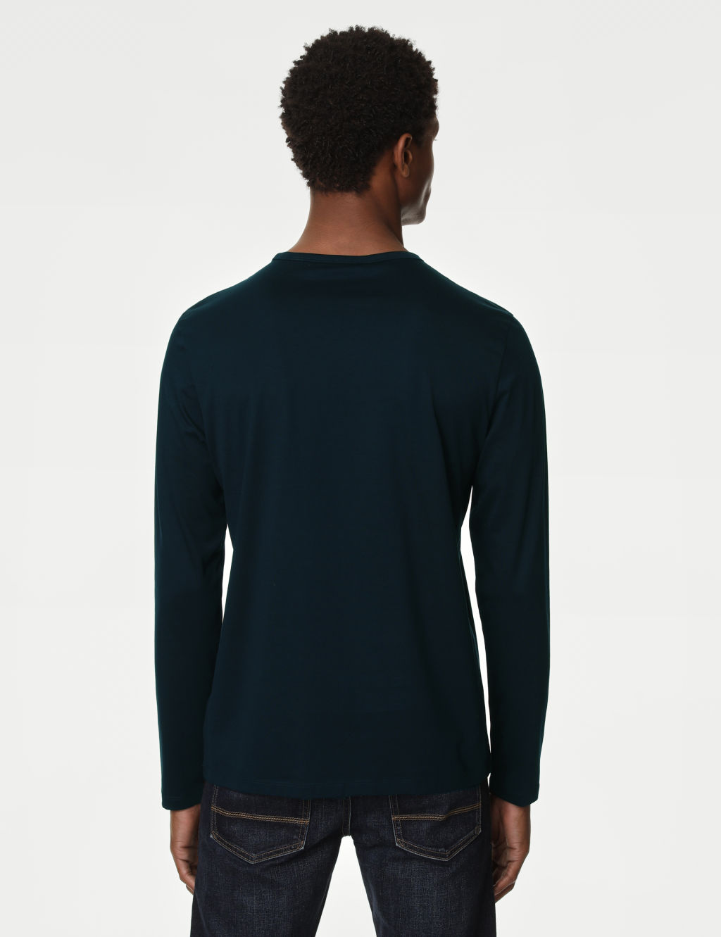 Pure Supima® Cotton Long Sleeve T-Shirt 5 of 5